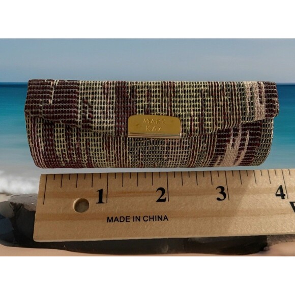 Mary Kay Lipstick Case Tapestry Western Mirrored Vintage - Picture 1 of 9